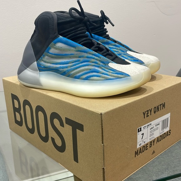 Yeezy Shoes - Yeezy Qntm frozen blue